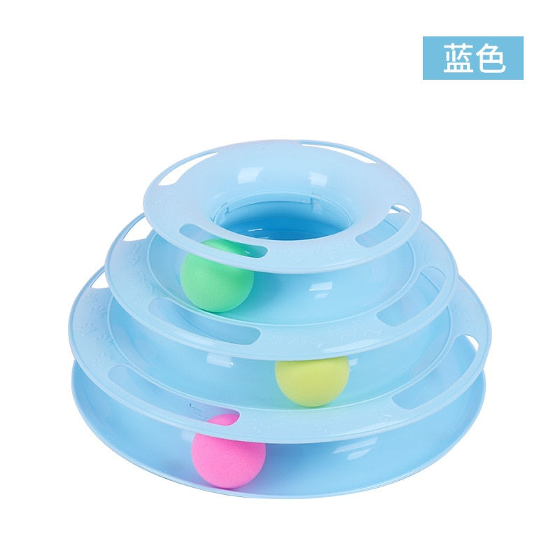 Triple Play Disc Cat Toy