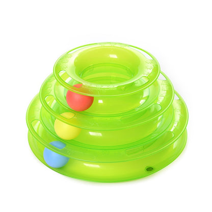 Triple Play Disc Cat Toy