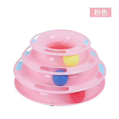 Triple Play Disc Cat Toy