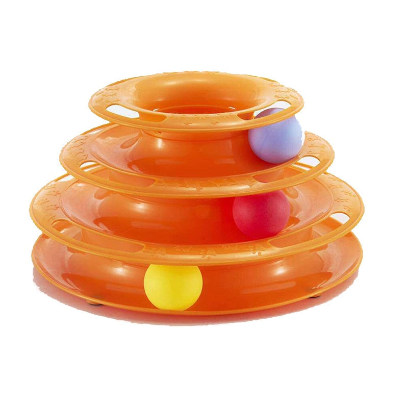 Triple Play Disc Cat Toy