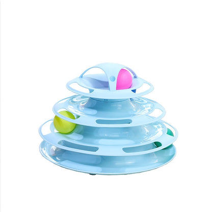 Triple Play Disc Cat Toy