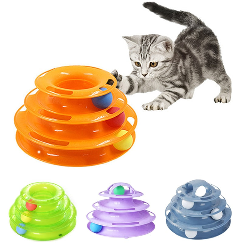 Triple Play Disc Cat Toy